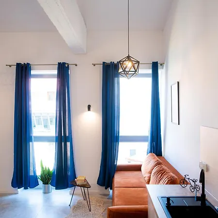 Dwupietrowy Loft Fabryka Wlokna 3b #nestapartamenty